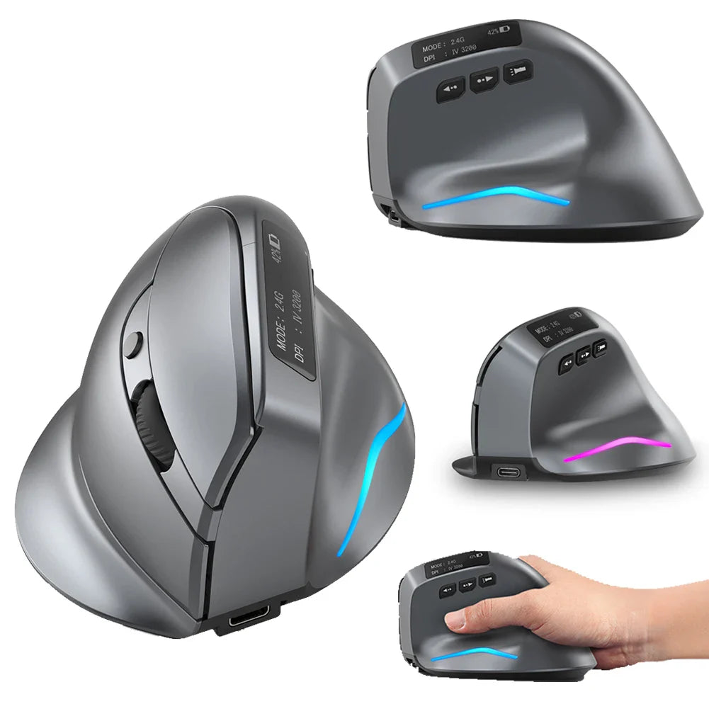 F-26C 2.4GHz Wireless Gaming Mouse 6 Buttons 3200DPI  Ergonomic Optical Mice Optical Gaming Computer Mouse for PC Laptop Gaming Lootquake LLC