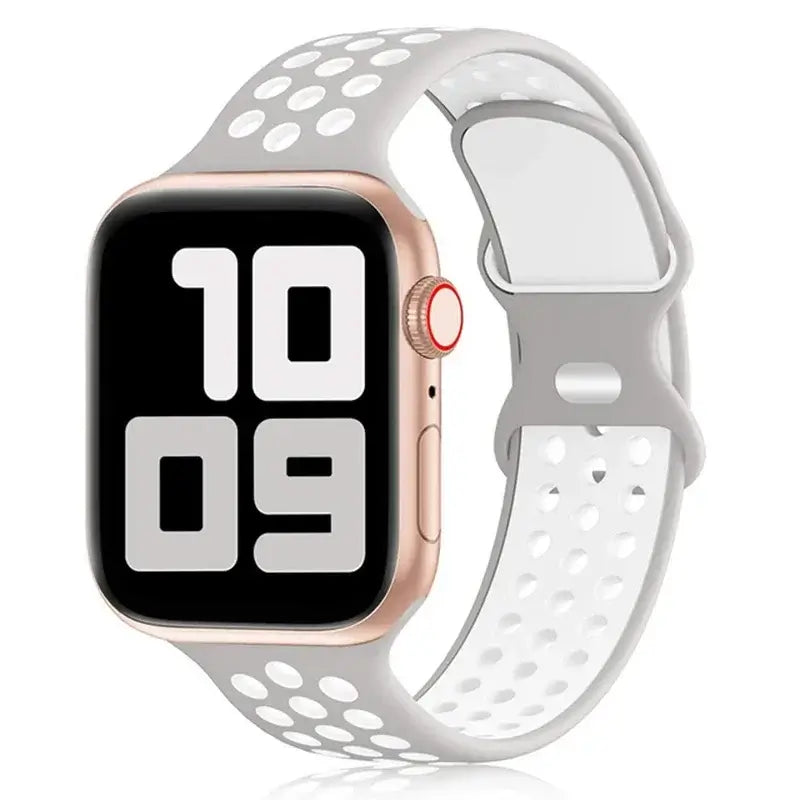 Apple Watch Silicone Band - Soft Breathable Design - SJB-DIAMOND ELITES