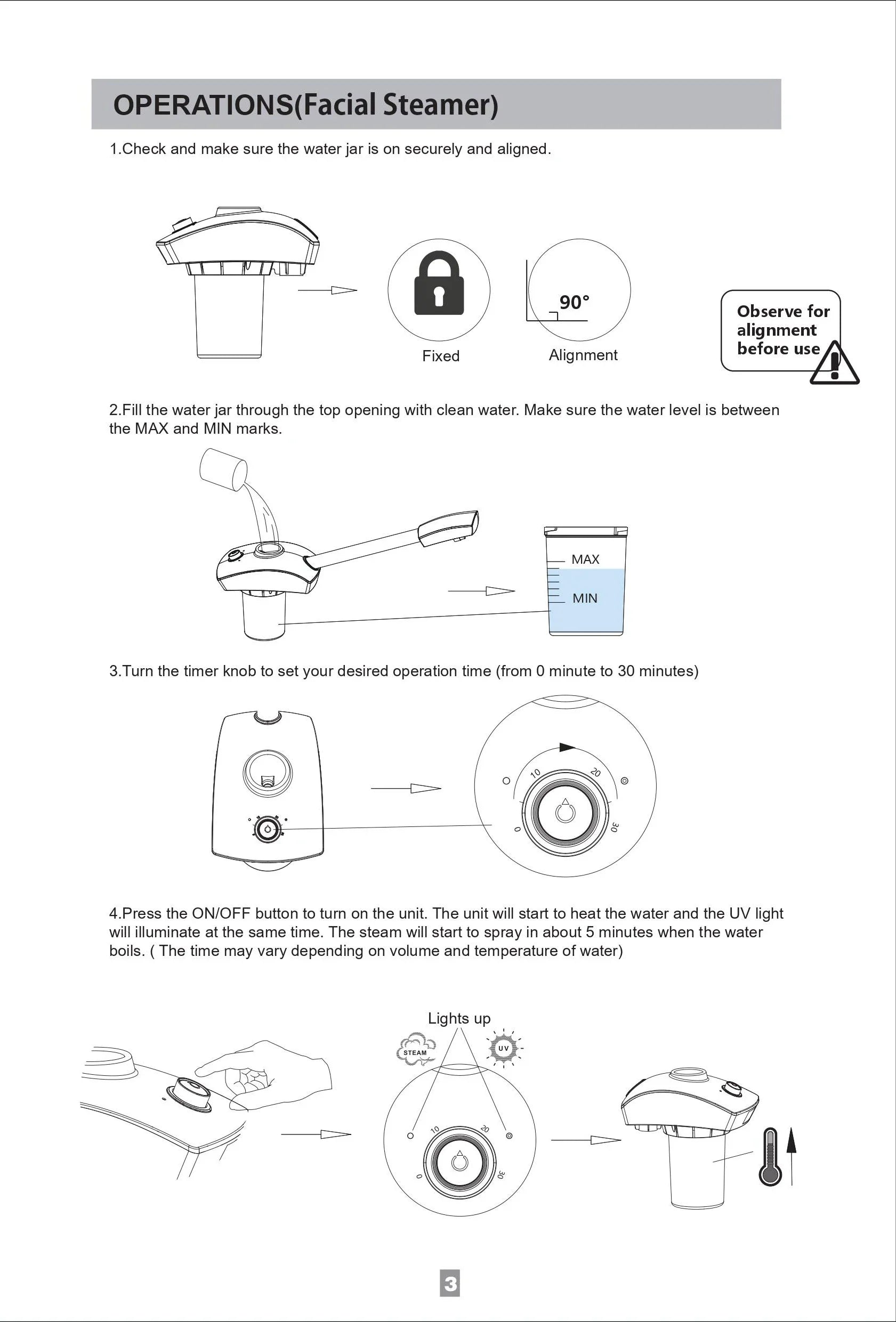 Skin Care Whitening Hot Facial Steamer Vaporizer Salon Home Spa SprayerWarm Mist Humidifier for Face Deep Cleaning Lootquake LLC