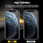 4Pcs Anti-spy Glass on For IPhone 13 Pro MAX 12 Pro Max Mini XS XR X 11 7 8 Plus Privacy Screen Protectors Anti Glare Glass Easy Installation Frame Case Friendly Premium Tempered Glass Screen Protector for iPhone