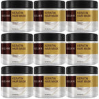 Collagen Hair Mask Keratin Hair Treatment Deep Repair Argan Oil Collagen Essence Keratin Conditioner For Dry Damaged Hair 100G Lootquake LLC