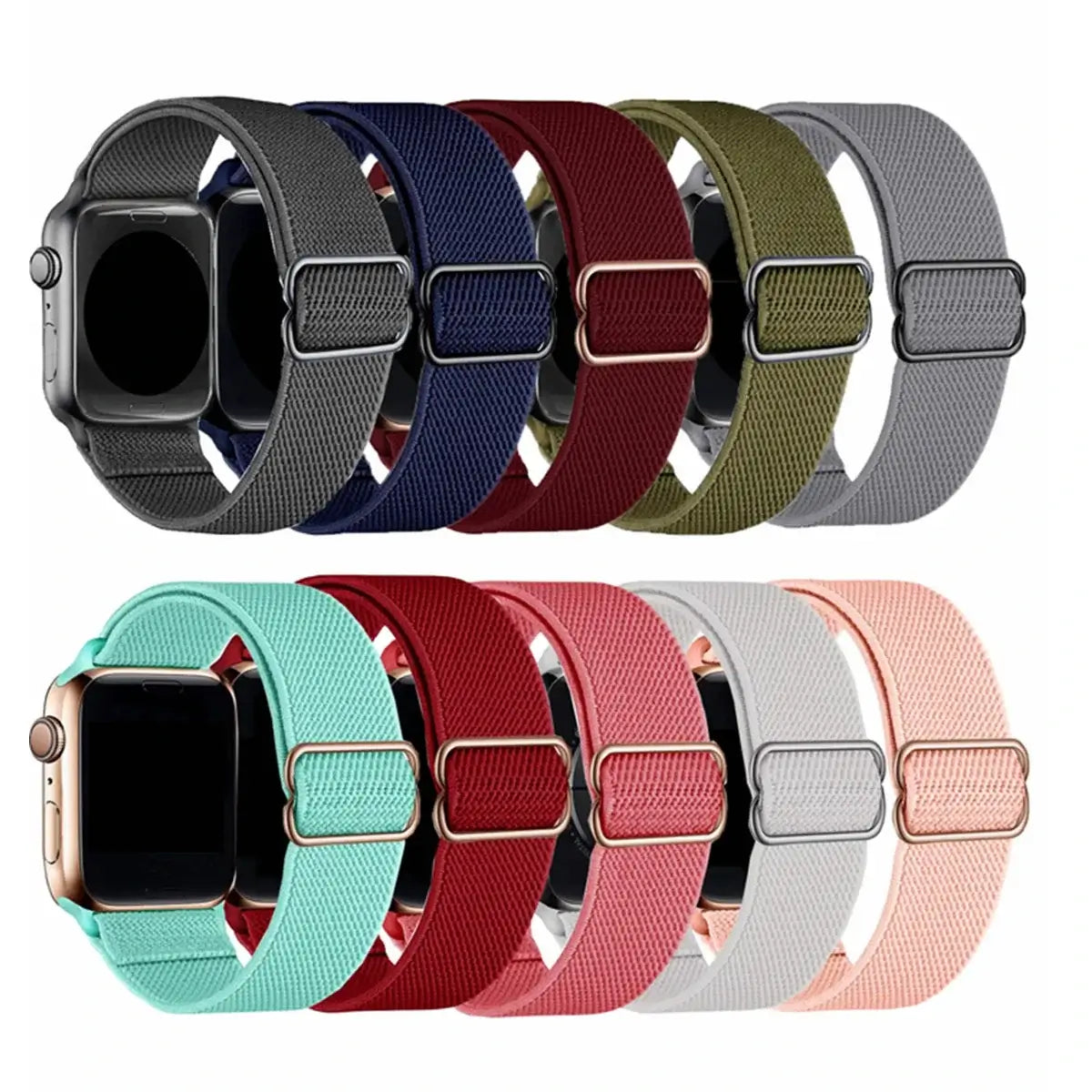Apple Watch Nylon Strap - Stylish, Durable, Comfortable Design - SJB-DIAMOND ELITES