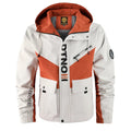 StormGuard Color-Block Tactical Jacket - Multi-Pocket THRIXINE