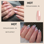 Milky White Rubber Base Gel Polish Nude Pink Base for Gel Varnish Semipermanent Natural Color Gellac Nails Art uv led Enamel Lak Lootquake LLC