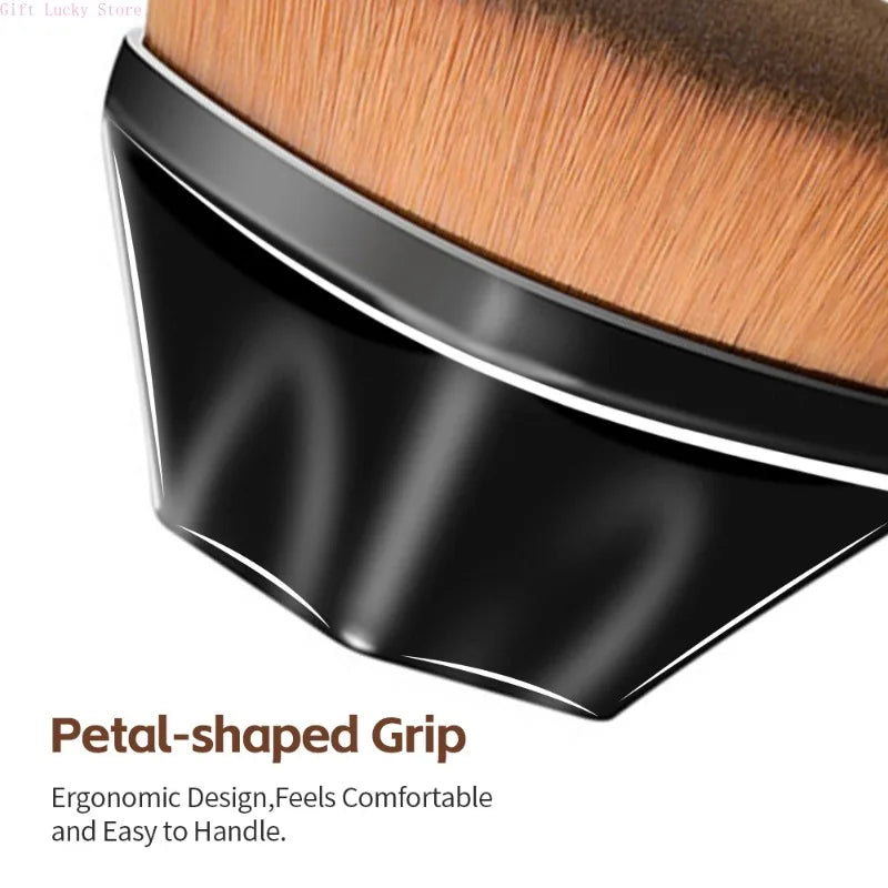 1PC Foundation Brushes Makeup Korean Professional Cosmetics BB Cream Powder Make Up Brush Short Handle Magic Foundation Brush Lootquake LLC