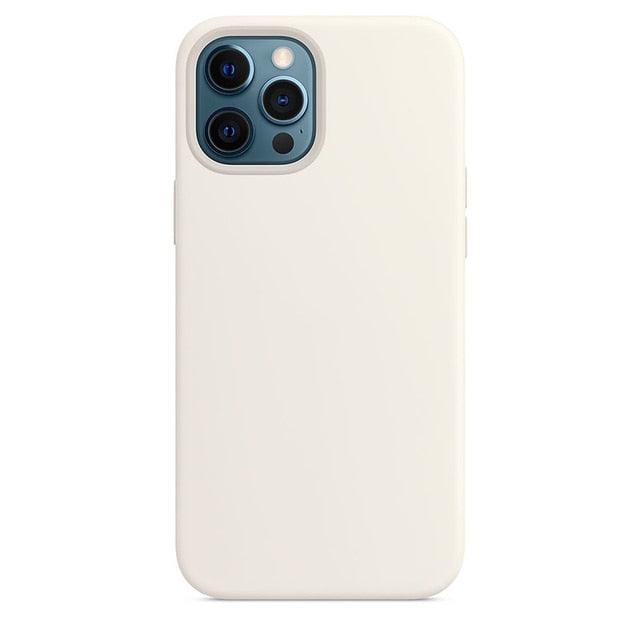 Luxury Silicone Case For iPhone 13 14 Pro Max Case For iPhone 13 Mini 13 14 Pro Cover Mobile Phone Case Silicone Back Cover For iPhone Anti-Scratch Slim iPhone Case For Women And Men Stevvex