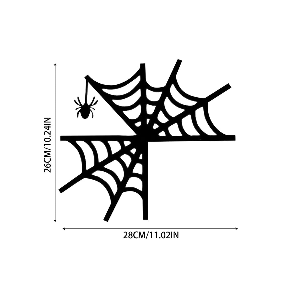 Halloween Door Frame Decoration,bats,pumpkins,spider Webs,door And Window Corner Sign, Halloween Home Decor,corner Stickers