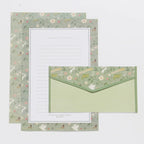Vintage Flower Envelope Floral Creative Envelope Flower Printing Cute Cartoon Pattern Office Supplies With Letter Paper Lootquake LLC