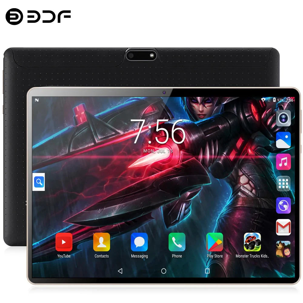 New Global Version 10 Inch Tablet Pc 4GB RAM 64GB ROM Octa Core Dual 3G Phone Call WiFi Bluetooth Google Play Android Tablets Lootquake LLC