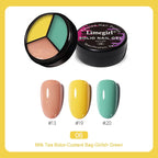 LIMEGIRL Solid Nail Art Gel Polish 15g 3 Colors Cream Soft Gel Polish for Nail Art Beginner DIY Design  Home/Salon Manicure Gift Lootquake LLC