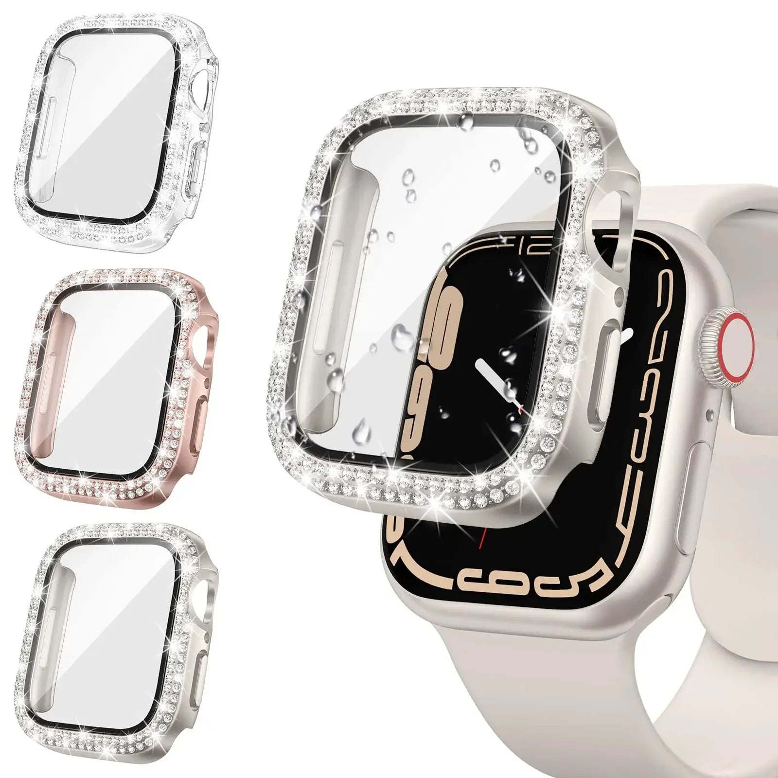 Apple Watch Case - Durable Gem-Studded Elegant Protection - SJB-DIAMOND ELITES
