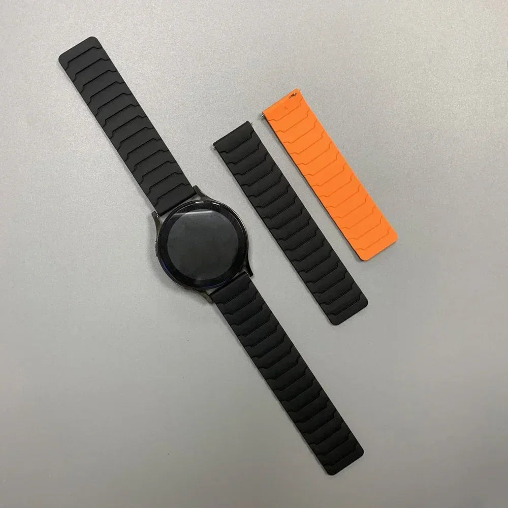 Polar Magnetic Silicone Watch Band - Unisex Sports Strap