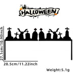 Halloween Door Frame Decoration,Bats,Pumpkins,Spider Webs,Door and Window Corner Stickers, Halloween Home Decoration