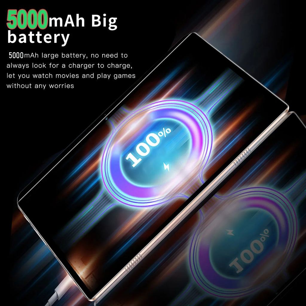 New 10.1 Inch Study Education Tablets Octa Core Dual SIM 4GB RAM 64GB ROM 3G Phone Call Bluetooth WiFi Google Tablet Pc 5000mAh Lootquake LLC