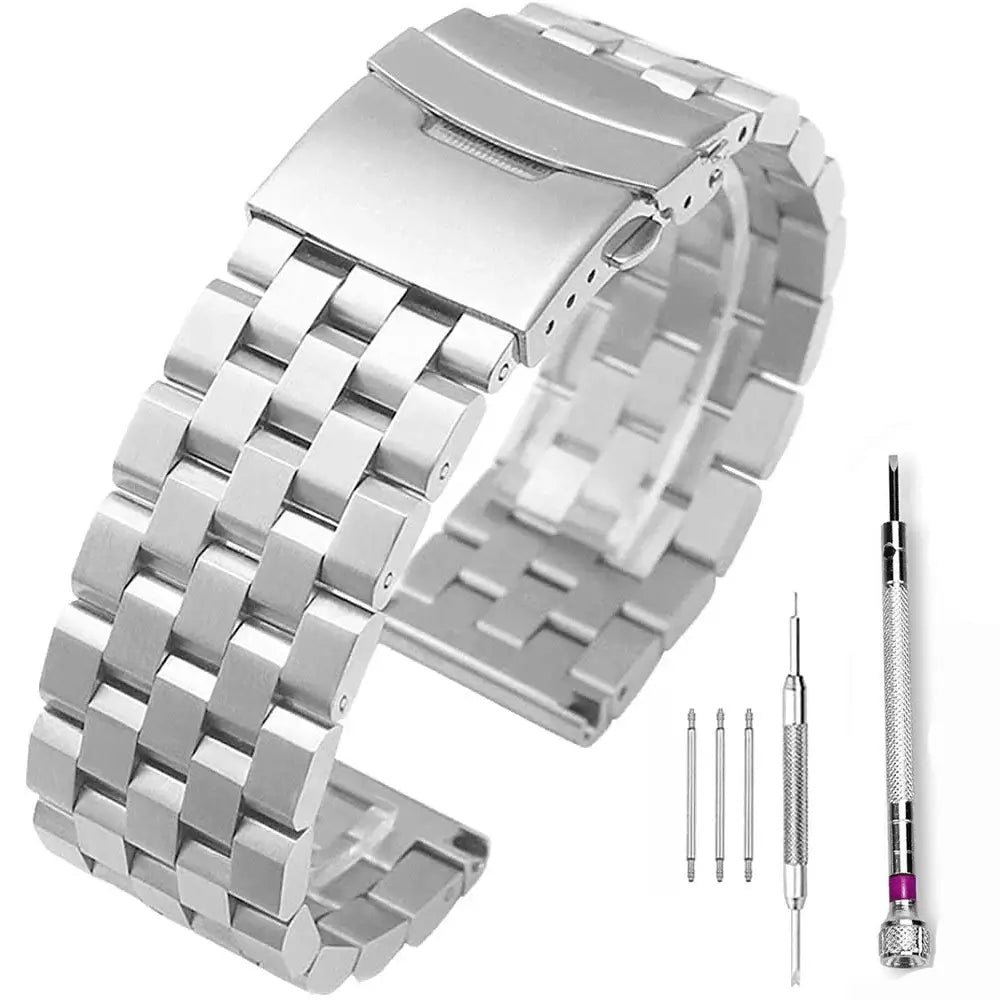 Samsung Galaxy Watch Stainless Steel Strap - Sleek Design - SJB-DIAMOND ELITES