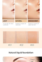 Liquid Foundation High Coverage Makeup Base Lasting Concealer BB Cream Waterproof Oil-Control Face Foundation Makeup Cosmetics Lootquake LLC
