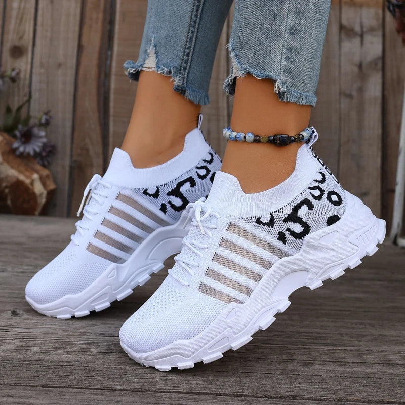 Summer Women Casual Shoes High-quality Breathable Sports Shoes Thick Soled Ankle Boots Zapatillas De Mujer 2025 New White Shoes Lootquake LLC
