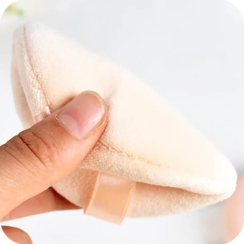 60/80/90mm Professional Round Shape BB Cream Powder Foundation Puff Portable Soft Cosmetic Puff Makeup Foundation Sponge