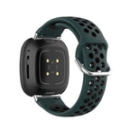 Fitbit Versa & Sense Silicone Band - Breathable Stylish Straps - SJB-DIAMOND ELITES