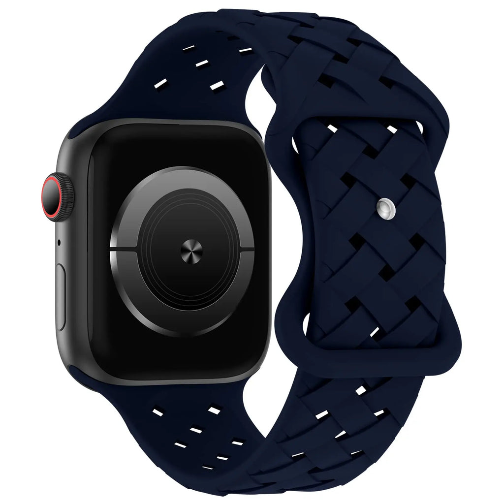 Apple Watch Silicone Strap - Sporty, Breathable, Durable