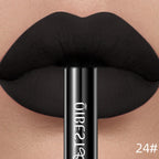QIBEST Matte Liquid Lipstick Waterproof Long Lasting Velvet Lip Gloss Tint Tube Matte Nude Pigment Red Lipgloss Lips Makeup