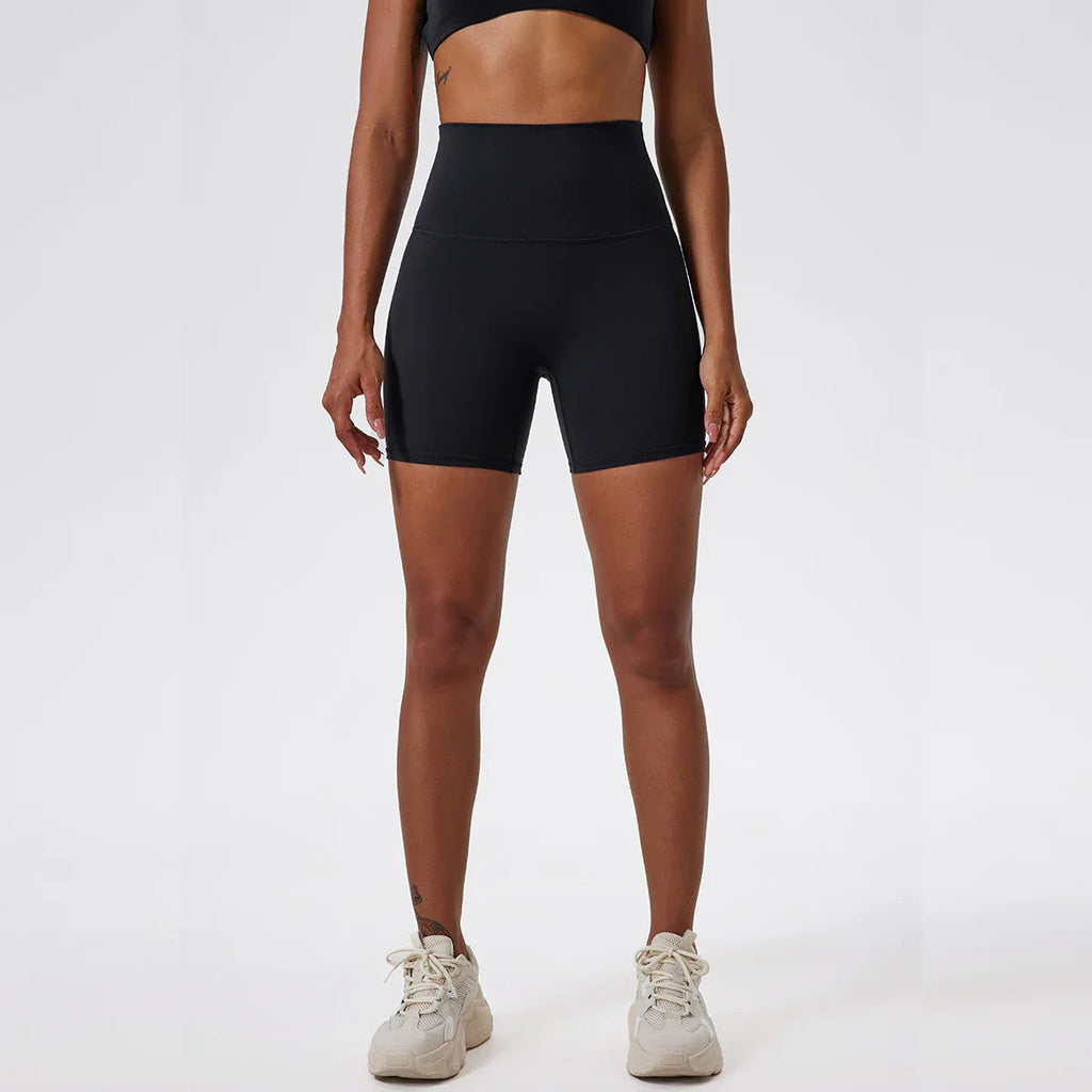 Ultra Comfort High-Waist Yoga Shorts THRIXINE