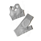 FlexFit Seamless Yoga Set: Comfy, Stylish, Versatile THRIXINE