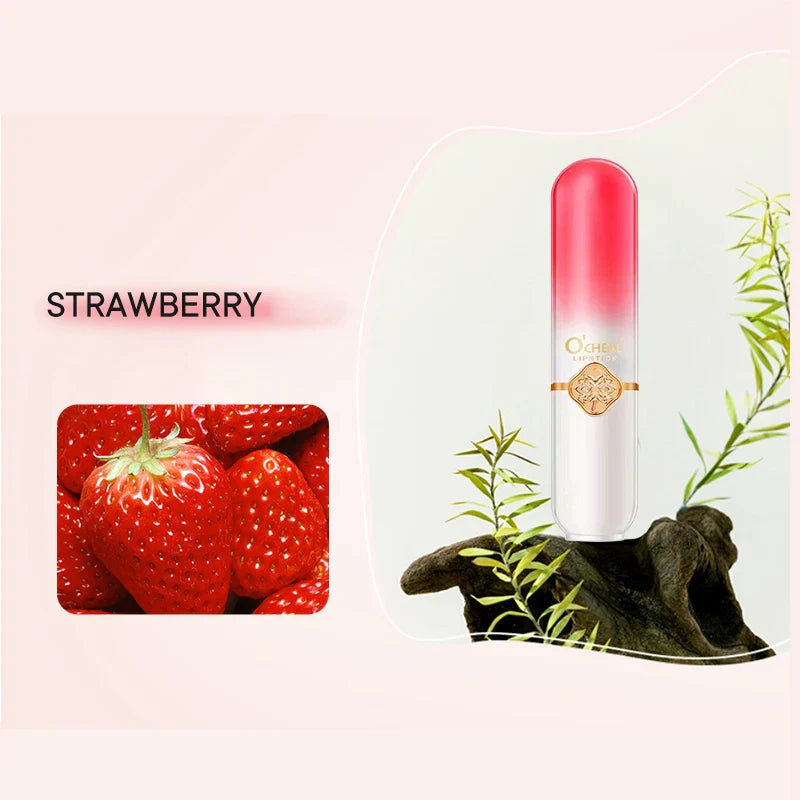 Fruit flavored moisturizing lipstick, neutral and natural, lip care, used to moisturize and prevent dryness, care for lip skin Lootquake LLC