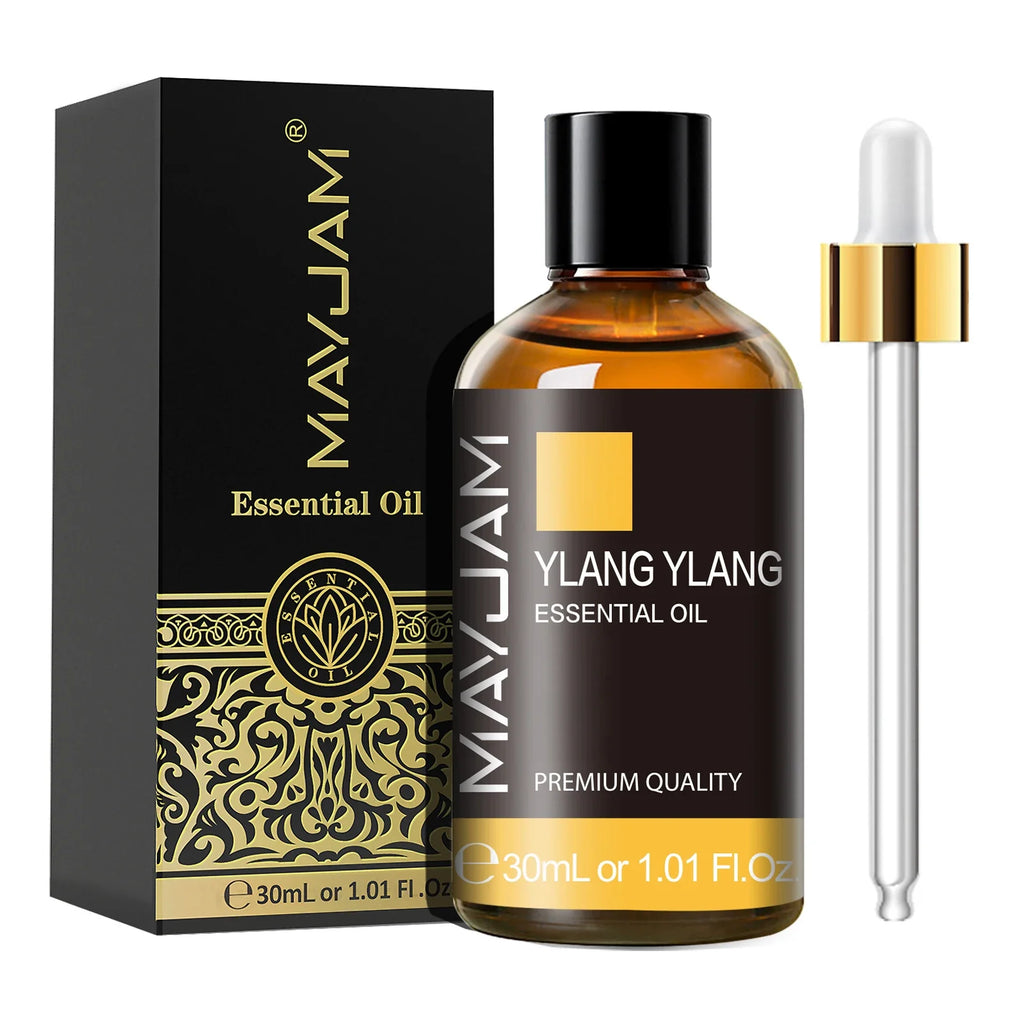MAYJAM 1PCS 30ML Aromatherapy Essential Oil Lavender Vanilla Jasmine Eucalyptus Peppermint Aroma Oil for Diffuser Candle Soap Lootquake LLC