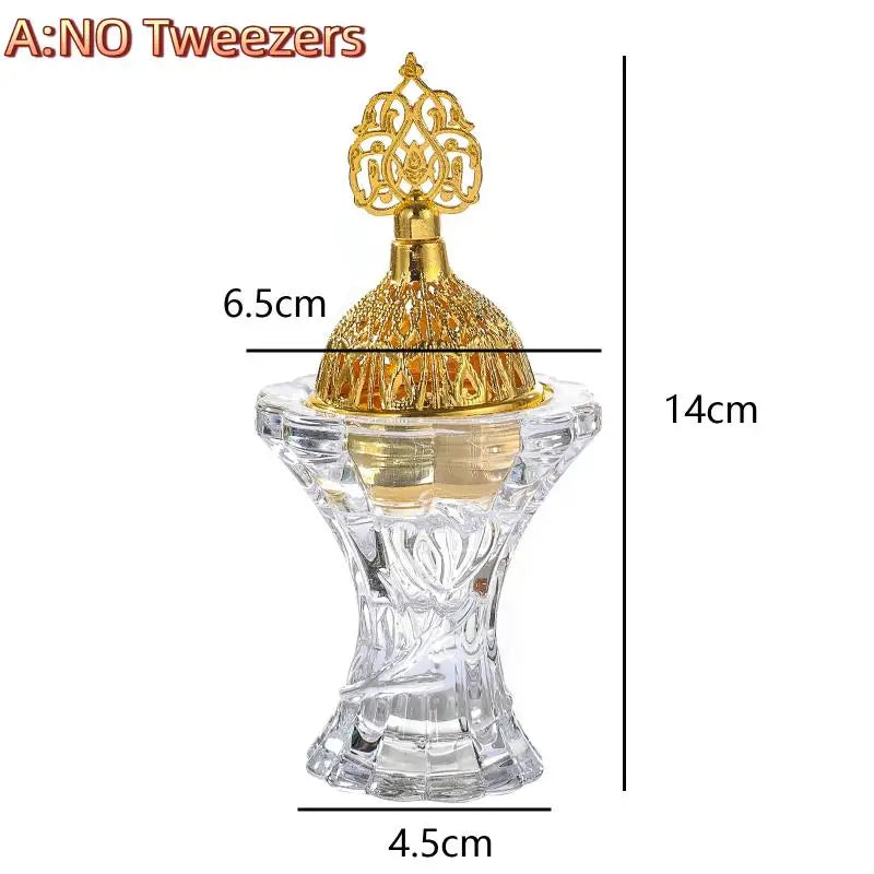 Moroccan Style Crystal Aroma Burner Fragrance Diffuser Arabian Night Lantern Candle Holders Luxury Home Decor Lootquake LLC