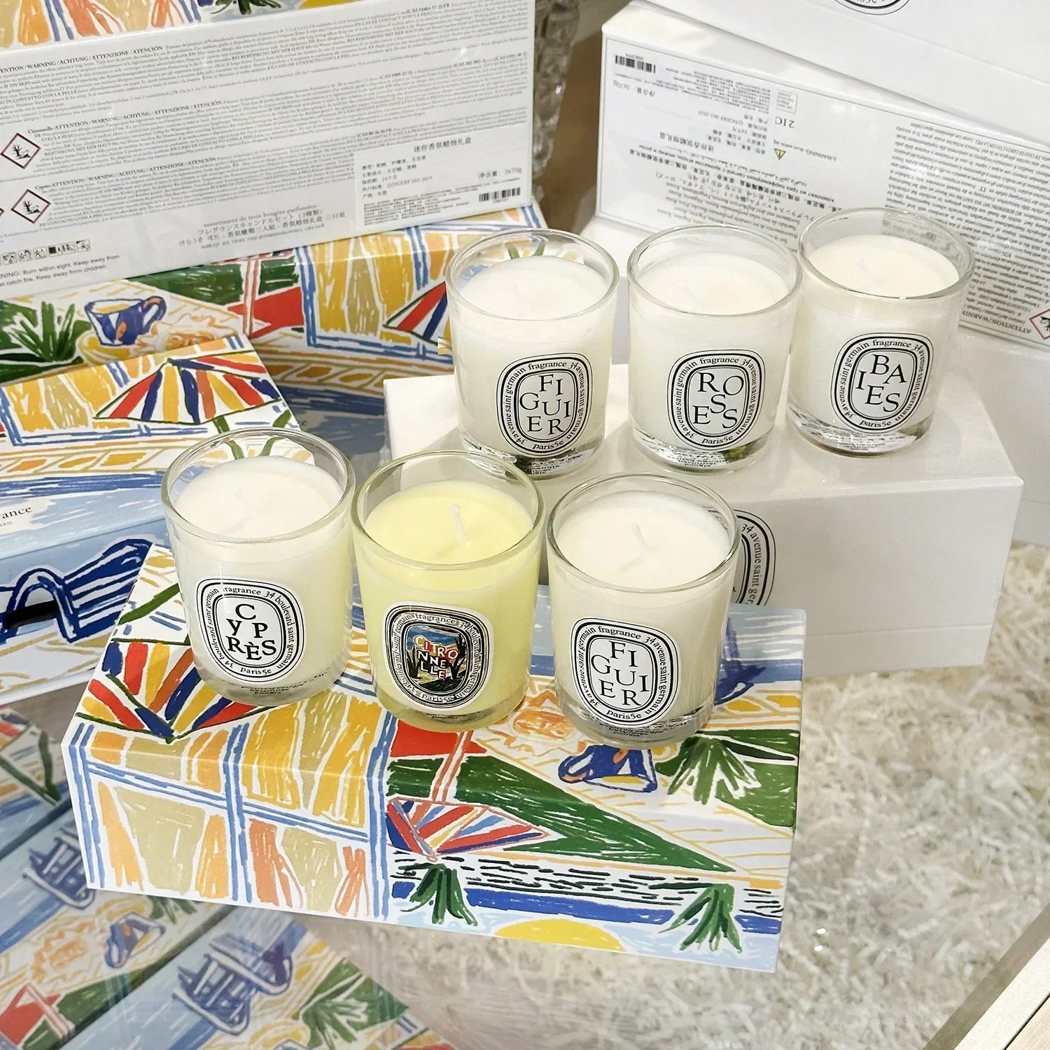 Aromatherapy Candle Natural Plant Scented Candles French Fragrance Fresh And Elegant Lasting Air Companion Aroma Gift Lootquake LLC