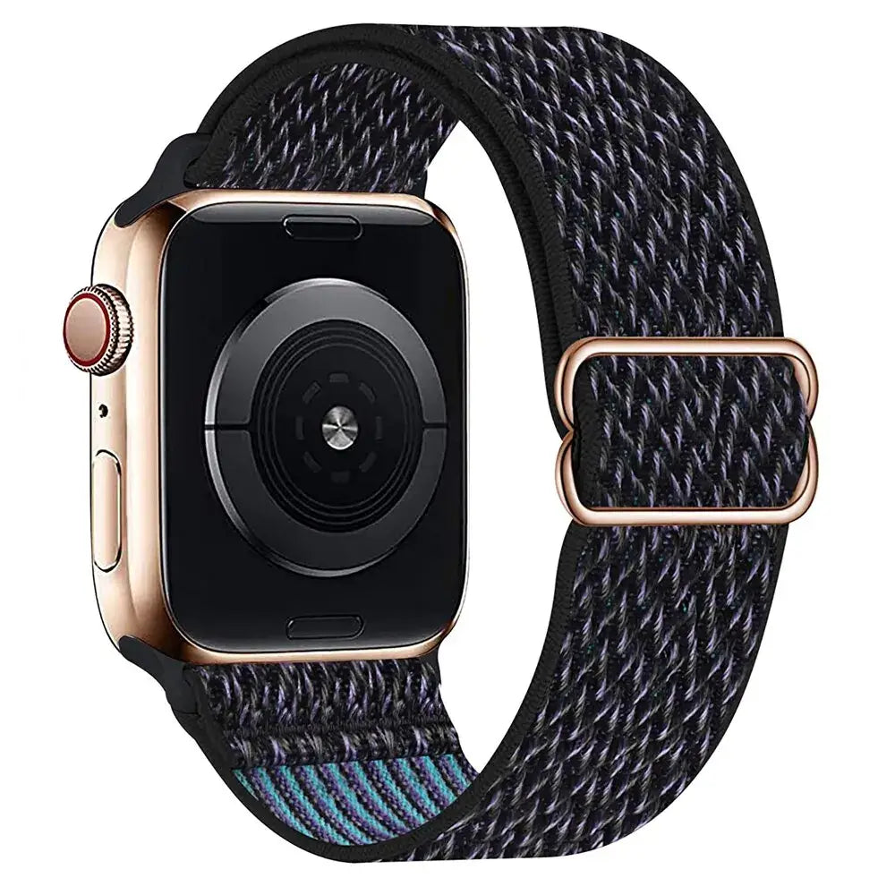 Apple Watch Nylon Band - Stylish, Durable, Elastic Design - SJB-DIAMOND ELITES