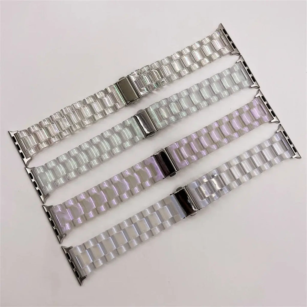 Apple Watch Resin Strap - Stylish, Durable Design - SJB-DIAMOND ELITES