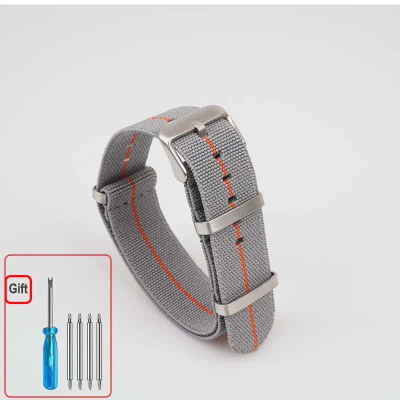 Amazfit Nylon Watch Band NATO Strap Waterproof Washable Elastic