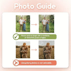 Custom Blanket With Photo Personalized Picture Blanket Memorial Family Flannel Blanket For Boy Girlfriend Lootquake LLC