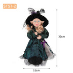 Halloween Witch Decoration Elf Boy Girl Doll Christmas Pendant Ornaments Home Decor Elf Hanging Decoration New Year Gifts Lootquake LLC