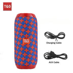 TG117 Bluetooth Speakers Portable Wireless Sound Box  Outdoor Waterproof Stereo Surround Supports TF Radio altavoz bluetooth Lootquake LLC