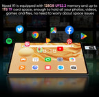 N-one NPad X1 MTK G99 8-Cores Tablet 10.95'' Android 13 Fast Charging 8600mAh MAX 16GB 128GB 2000*1200 FHD 4G LTE Support L1 Lootquake LLC