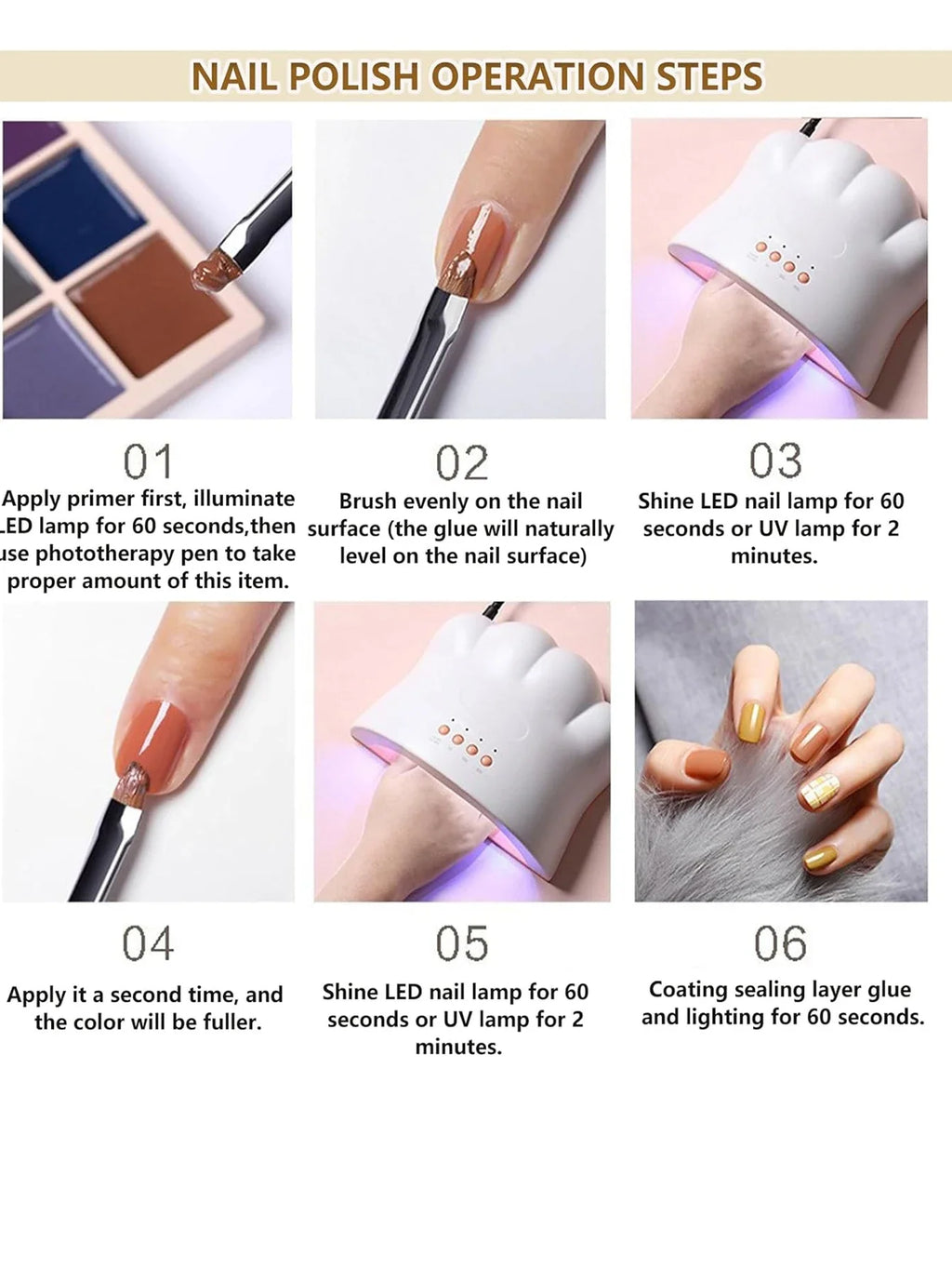 4 Colors Solid Nail Polish Palette Peelable UV/LED Polish Lacquer Salon Gel Nail Art Varnish Thanksgiving Gifts Lootquake LLC