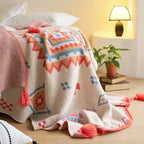 Bohemian Blanket Soft Sofa Cover Summer Blanket Office Nap Blankets Air Conditioning Blankets Knit Blanket For Travel Lootquake LLC