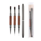 New Dual-ended Nail Brush Acrylic Nail Art Brushes Professional UV Gel Nail Polish Liner Flower Painting Drawing Manicure Tools Lootquake LLC