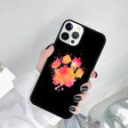 Dog Foot Print Colorful Pattern Phone Case For Iphone 14 Se 2020 Xr Xs 11 12 13 Mini Pro Max 6 7 8 Plus  Ultra Designer Printed Hard Back Case Stevvex