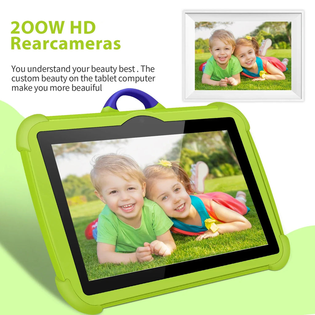 2025 New 5G WiFi 7 Inch Tablet For Children Learning Education Kids' tablets Quad Core 4GB RAM 64GB ROM Dual Cameras Android 13 Lootquake LLC