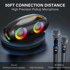 Portable Bluetooth Wireless Speaker, Loud Boombox Speaker with Subwoofer, Powerful Deep Bass Stereo Sound, IP65 Waterproof Lootquake LLC