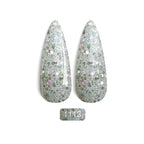 Rainbow Ghini Ultra Shiny Glitter Gel Nail Polish Semi-permanent Gellack UV Varnish Gold Silver Metal Gel Nail Art Wholesale Top