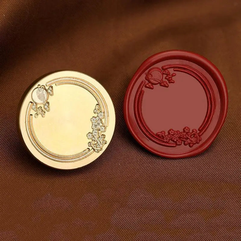 Photo Frame Series Sealing Wax Stamp Head Fire Paint Seal Wax Stamp Heads For DIY Scrapbooking Envelope Wedding Party Invitation Lootquake LLC