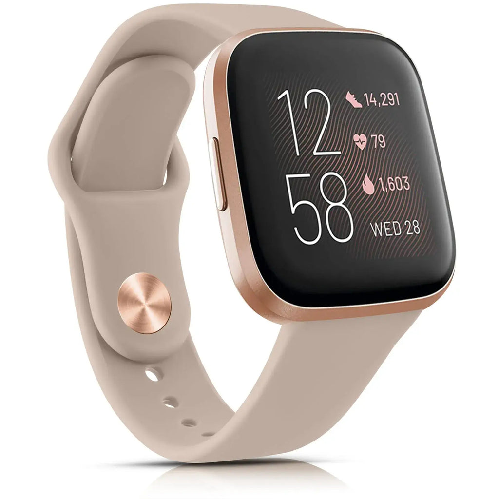 Fitbit Versa & Sense Silicone Band - Soft Colorful Straps - SJB-DIAMOND ELITES