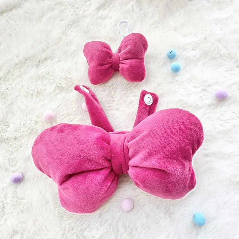 Labubu 17cm Clothes II Idol Dolls Sitting Party The Monster Outfit Accessories Clothing DIY Gift Happiness Angel Bowknot FM28B Lootquake LLC