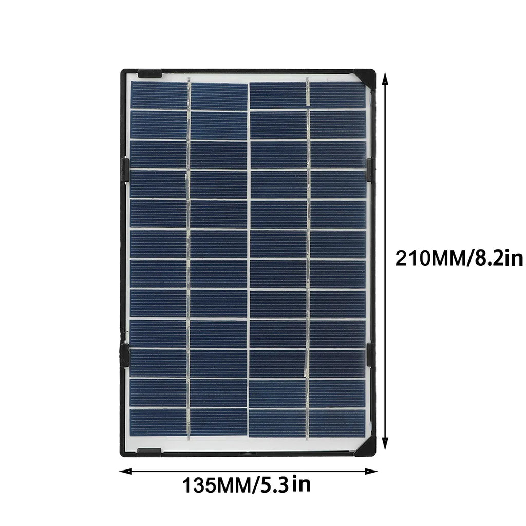 35W 12V Solar Panel Battery Charger Polycrystalline silicon for RV Boat Car Home Outdoor Camping Camera with 3m cable