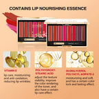 IMAGIC 8-Color Lipstick Palette Set Moisturizer Matte DIY Lipsticks Velvet Long Lasting Waterproof Lipgloss Pigments Lips Makeup Lootquake LLC